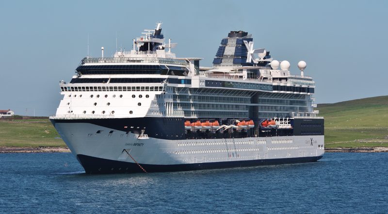 Celebrity Infinity cruise ship