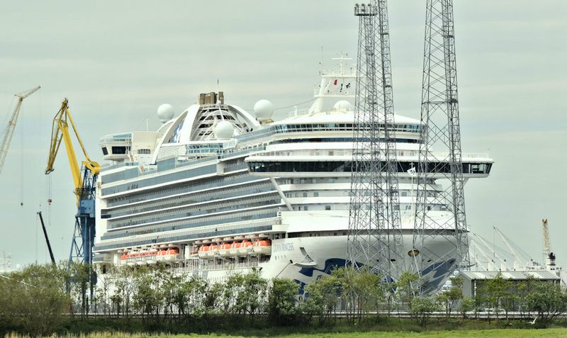 Crown Princess cruise ship