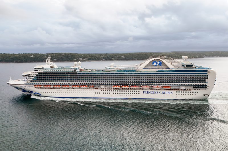 Emerald Princess cruise ship