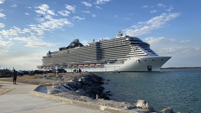 MSC Seashore cruise ship